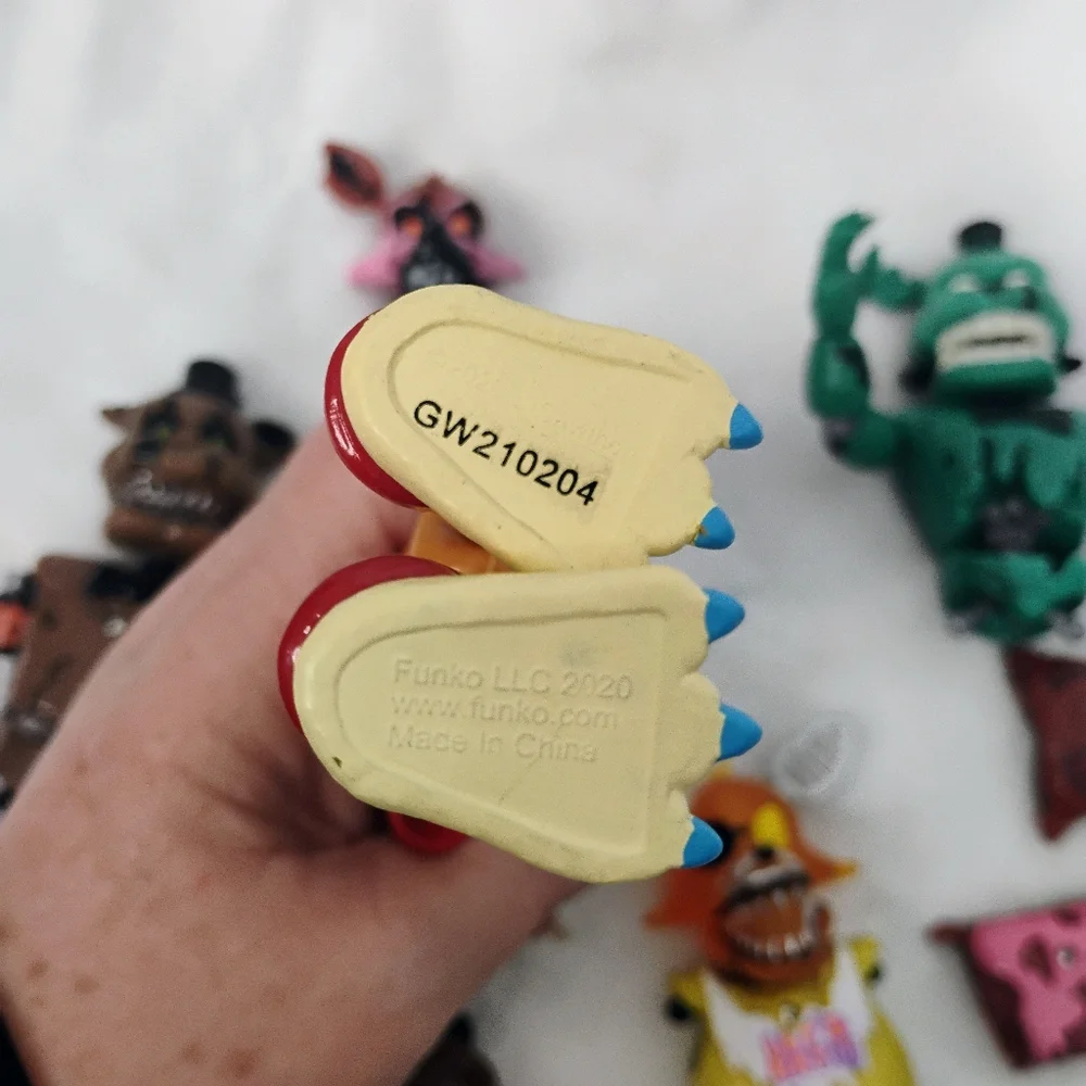 Five Nights At Freddy's FNAF Articulated Action Figure Parts Lot‎ A